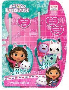 Zestaw 2x Radiotelefon Krótkofalówka Walkie Talkies 50m Koci Domek Gabi / Gd00058 5