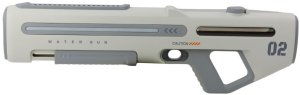 Elektryczny Automatyczny Karabin Pistolet Na Wodę Biało Szary 1000ml 61cm LEAN Toys 2