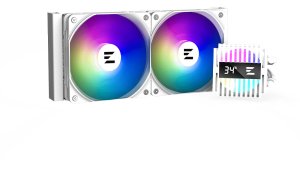 Zalman ALPHA2 A24 WHITE system chłodzenia komputerów Procesor Chłodnica cieczy all-in-one 12 cm Biały 1