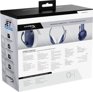 Słuchawki HP HyperX Cloud Jet – bezprzewodowy zestaw słuchawkowy dla graczy (jasnoniebieski) 6