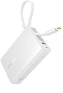 Baseus PicoGo Litowo-polimerowy (LiPo) 10000 mAh Biały 1