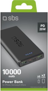 SBS TTBB10000FASTPD2 bank mocy 10000 mAh Czarny 6