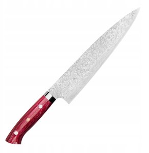 Takeshi Saji Red Turquoise R2 Nóż Szefa kuchni 24 cm 1