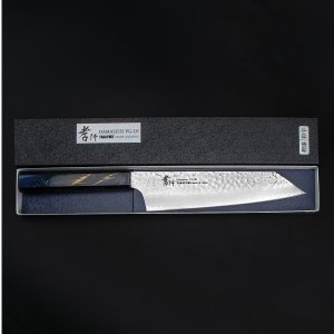 Sakai Takayuki Sakai Takayuki Urushi VG-10 Saiu Nóż Kengata 19 cm 5