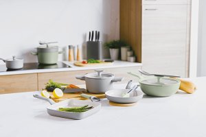 Patelnia Berghoff Patelnia z 2 uchwytami i pokrywą Balance Eco* Grey 26 cm, 2,9 L BergHOFF 2