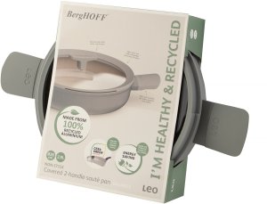Patelnia Berghoff Patelnia z 2 uchwytami i pokrywą Balance Eco* Grey 26 cm, 2,9 L BergHOFF 3