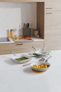 Patelnia Berghoff Zestaw patelni Balance 4-el. Eco* Grey + łopatka BergHOFF 3