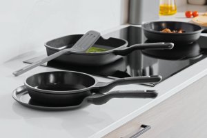 Patelnia Berghoff Zestaw patelni non-stick 4-el. Stone+ & łopatka Balance BergHOFF 3