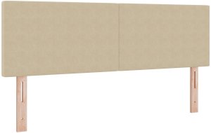 vidaXL Zestaw Oparć Zestaw 2 Jasnozielony Drewno 140 cm 2