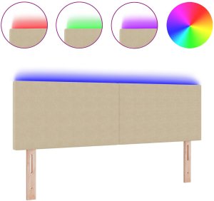 vidaXL Zestaw Oparć Zestaw 2 Jasnozielony Drewno 140 cm 3