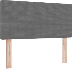 vidaXL Zestaw Wezgłowia Zestaw 2 Jasnoszary Tkanina 2