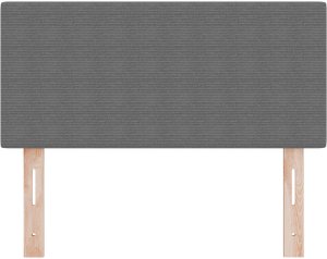 vidaXL Zestaw Wezgłowia Zestaw 2 Jasnoszary Tkanina 5