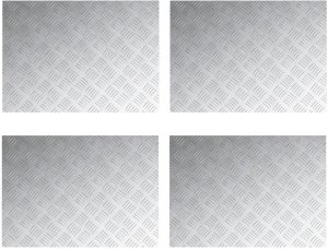 vidaXL Nakładki na schody Szare Guma 70 x 50 x 0.2 cm Antypoślizgowe 2
