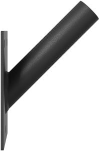 vidaXL Mocowanie Flagi Czarny Metal 7,5 x 10,5 x 12,5 cm Przenośne 5