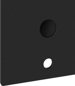 vidaXL Mocowanie Flagi Czarny Metal 7,5 x 10,5 x 12,5 cm Przenośne 7