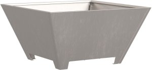 Palenisko ogrodowe vidaXL Ognisko Brązowe Stal nierdzewna 60 x 60 x 30 cm Mega trwałe 4