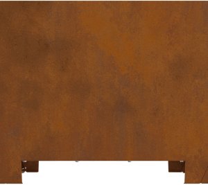 Palenisko ogrodowe vidaXL Ognisko Brązowe Stal nierdzewna 60 x 60 x 30 cm Mega trwałe 9