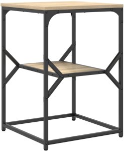 vidaXL Stolik nocny Sonoma oak Płyta wiórowa 41 x 40 x 60 cm 5