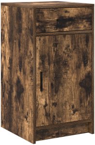 vidaXL Bufet Olejowany dąb Drewno inżynieryjne 40 x 41 x 75 cm Bufet 2