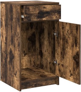 vidaXL Bufet Olejowany dąb Drewno inżynieryjne 40 x 41 x 75 cm Bufet 5