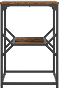 vidaXL Stolik nocny Stare drewno 41 x 40 x 60 cm 5