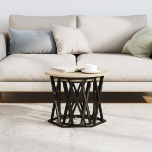 vidaXL Stolik kawowy Dąb sonoma Średni 4