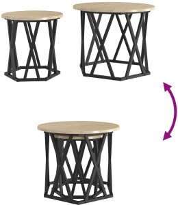 vidaXL Stolik kawowy Dąb sonoma Średni 10