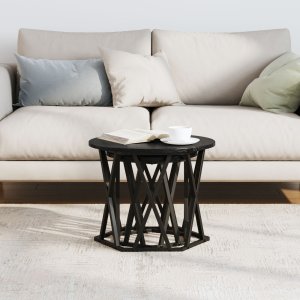 vidaXL Stolik kawowy Czarny dąb Drewno inżynieryjne Standardowy 4