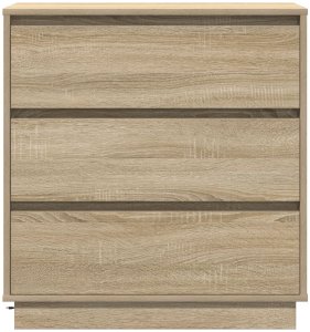 vidaXL Stolik nocny Dąb Sonoma Płyta wiórowa 71 x 34.5 x 75 cm 7