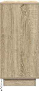 vidaXL Stolik nocny Dąb Sonoma Płyta wiórowa 71 x 34.5 x 75 cm 8