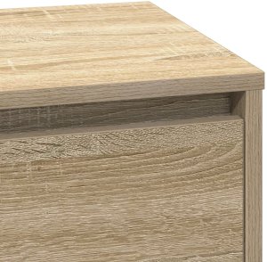 vidaXL Stolik nocny Dąb Sonoma Płyta wiórowa 71 x 34.5 x 75 cm 9