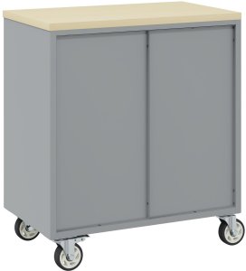 vidaXL Szafka Narzędziowa Czarna Stal 75 x 45 x 85 cm 5