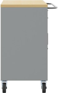 vidaXL Szafka Narzędziowa Czarna Stal 75 x 45 x 85 cm 7