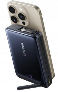 Baseus Nomos Qi2 USB-C 10000mAh 45W czarny 14