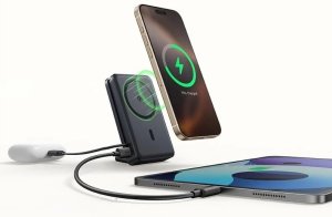 Baseus Nomos Qi2 USB-C 10000mAh 45W czarny 16