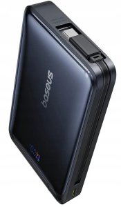 Baseus Nomos Qi2 USB-C 10000mAh 45W czarny 4