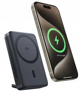 Baseus Nomos Qi2 USB-C 10000mAh 45W czarny 6