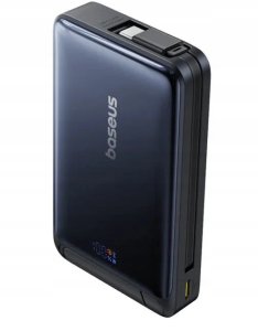 Baseus Nomos Qi2 USB-C 10000mAh 45W czarny 10