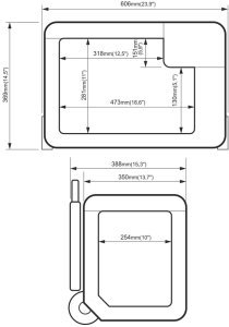 Lodówka turystyczna Yolco BCX30 Green 28 l 22