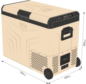 Lodówka turystyczna Yolco TCX60 Sand 60 l 18