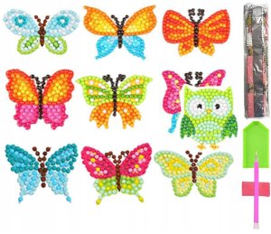 HAFT DIAMENTOWY 5D Zestaw DZIECI Najklejki PUZZLE 1