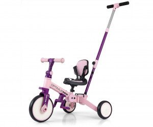 Milly Mally Rowerek 5w1 Optimus Max Pink 1