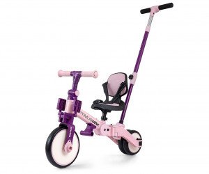 Milly Mally Rowerek 5w1 Optimus Max Pink 5