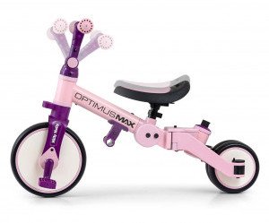 Milly Mally Rowerek 5w1 Optimus Max Pink 7