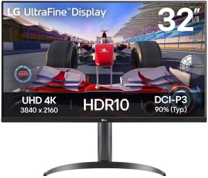 LG 32UR550K-B monitor komputerowy 80 cm (31.5") 3840 x 2160 px 4K Ultra HD Czarny 1