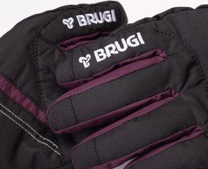 Dziecięce rękawice narciarskie zimowe wodoodporne Brugi 1AK1 wiek 14-15 lat 3