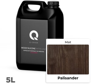 IMPREGNAT BARWIĄCY DO DREWNA Z SILIKONEM 2w1 ALTANA KOLOR PALISANDER 5L 2