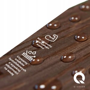 IMPREGNAT BARWIĄCY DO DREWNA Z SILIKONEM 2w1 ALTANA KOLOR PALISANDER 5L 5