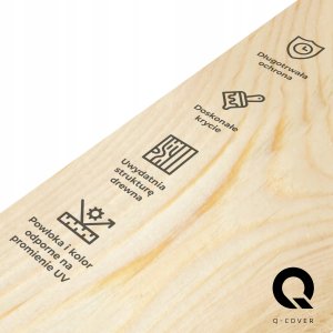 IMPREGNAT BARWIĄCY DO DREWNA Z SILIKONEM 2w1 ALTANA KOLOR BEZBARWNY 5L 4