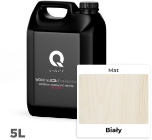 IMPREGNAT BARWIĄCY DO DREWNA Z SILIKONEM 2w1 ALTANA DESKI KOLOR BIAŁY 5L 2